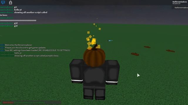 Roblox Pumpkin Boss Script смотреть онлайн