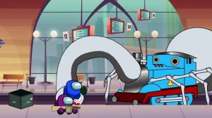 TOP AMONG US vs Train Eater vs Thomas.exe - 어몽어스 AMONG US ANIMATION EP51