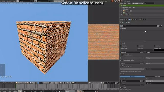Simple Texturing with Smart UV Project and Map Texture on Blender смотреть онлайн