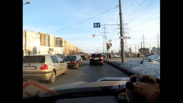Дополнительные секции на светофоре и проезды перекрестков. смотреть онлайн