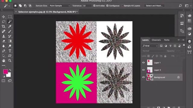 Seleccion en Photoshop смотреть онлайн