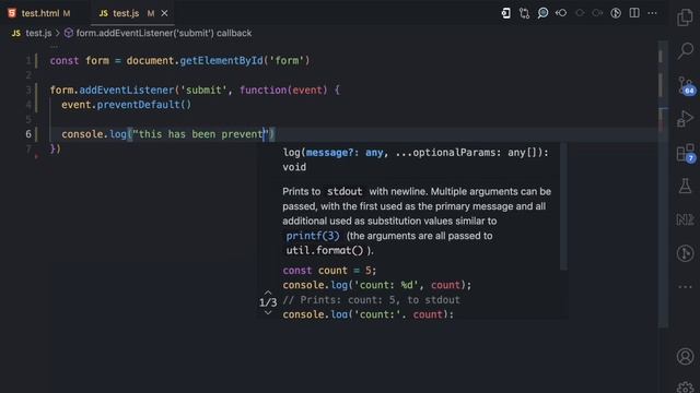 EVENT.PREVENTDEFAULT in JavaScript, Simplified смотреть онлайн