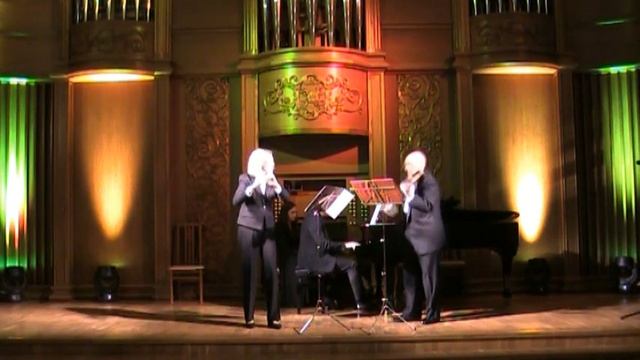 Ц.Кюи Пять пьес для флейты, скрипки и фортепиано