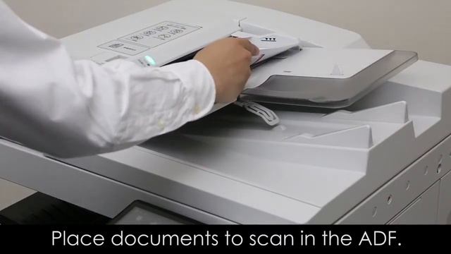 Сканирование документов на USB носитель на Canon imageRUNNER C3025i смотреть онлайн