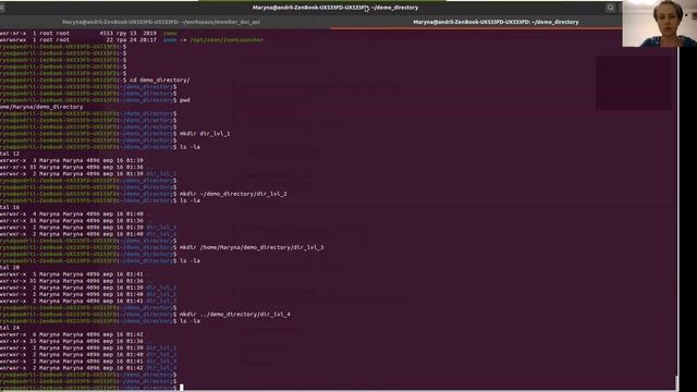 Команди Ubuntu (linux): cd, mkdir, ls, touch - мінімальна практика смотреть онлайн