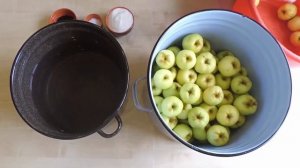 Как мочить яблоки. Бабушкин рецепт. #SimbirskTV