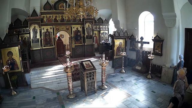 06.08.2021 Мчч. блгвв. кнн. Бориса и Глеба, во святом Крещении Романа и Давида. Часы. Литургия. смотреть онлайн