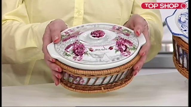 Кастрюля керамическая Rosenberg «Лакомка 2 в 1» смотреть онлайн