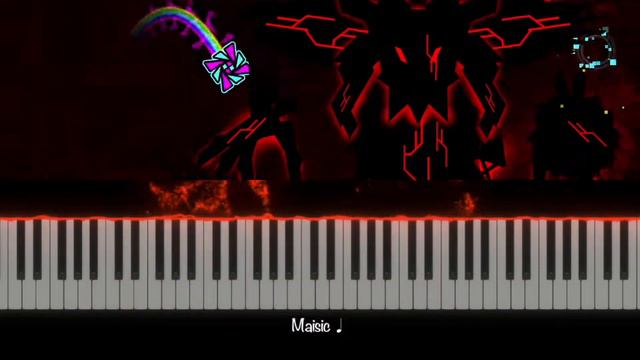 Bloodlust - Geometry Dash (Extreme Demon Piano Cover) смотреть онлайн