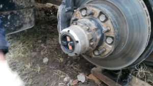 Снятие закисших хабов AVM