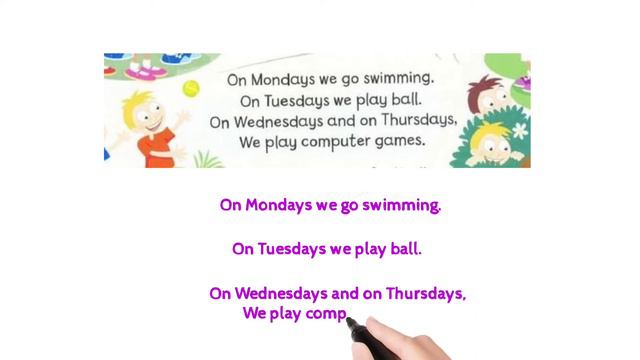 Year 2 Unit 5 Free Time (Listen and Sing) Superminds Book Page 60 смотреть онлайн