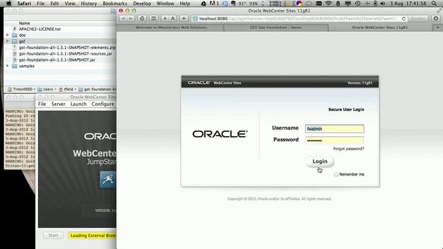 Installing GST Site Foundation 1.3 on Oracle WebCenter Sites 11gR1 смотреть онлайн