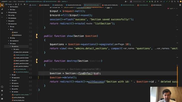 Laravel Routes Refactor: Resources, Invokables, Views, Nesting смотреть онлайн