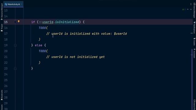 How to check if a lateinit variable has been initialized in Kotlin смотреть онлайн