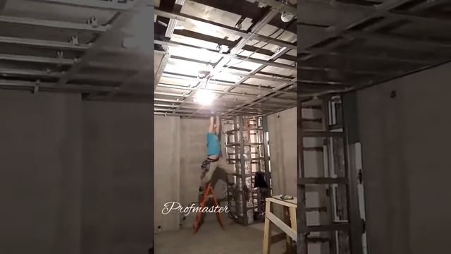 Качество парящего потолочного каркаса. смотреть онлайн