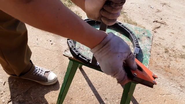 Как сделать стойку для казана смотреть онлайн