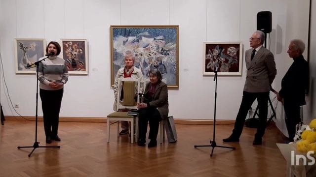 На выставке Елены Бонтя 15.11.2023 смотреть онлайн