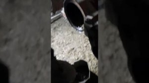 Ремонт прмемного люка ассенизатора, (заслонки).