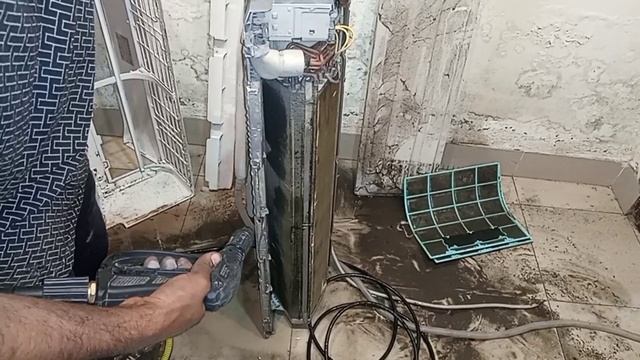 How to services split orient DC Inverter ac with higes preacher water deep clean смотреть онлайн