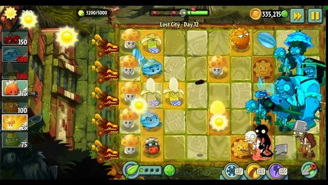 Растения против зомби 2/Plants vs Zombies 2 : Lost City миссия 12 смотреть онлайн