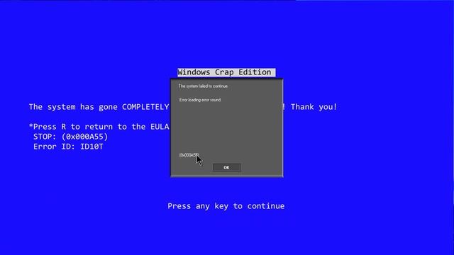 Windows Crap Edition 9.0 (with extra errors!) | Jordan Woolery смотреть онлайн