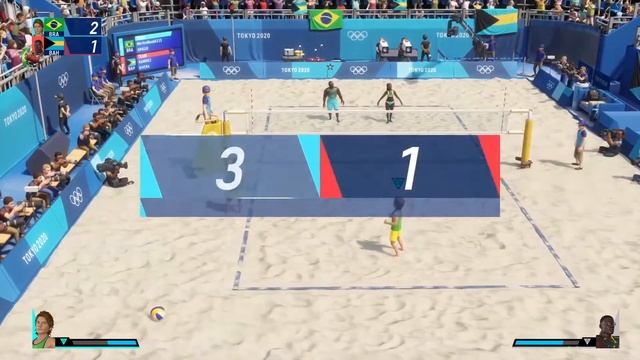 Beach Volleyball Olympic Games Tokyo 2020 Gameplay Xbox Series S No Commentary смотреть онлайн