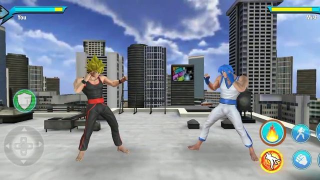 Power sped blue Ninja Super karate king // game ?? смотреть онлайн