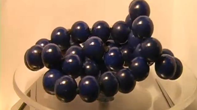 NATURAL LAPIS 10MM BEAD NECKLACE 16 INCHES LONG BEAUTIFUL смотреть онлайн