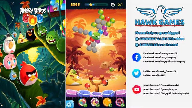 Angry Birds POP Bubble Shooter (Stella POP) - Level 48 смотреть онлайн