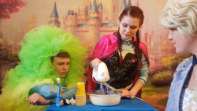 Холодное сердце. Готовим мороженое ! Часть 1 смотреть онлайн