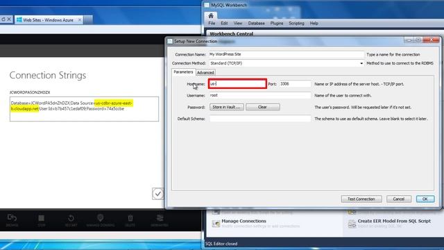 Using MySQL Workbench with Windows Azure Web Sites смотреть онлайн