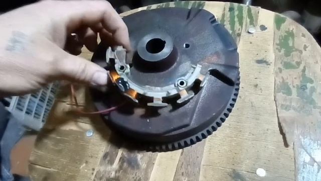 Катушка освещения снегоуборщика, ремонт смотреть онлайн