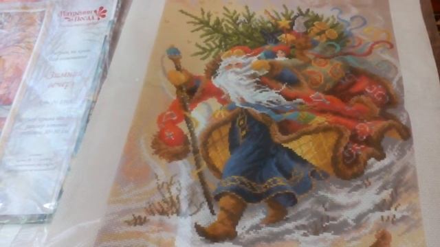 Вышивка крестом, канва с нанесенным рисунком, ошибки новичка. смотреть онлайн