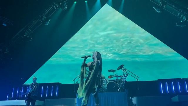 Evanescence - Going under live HD Paris France 27/11/22 vue fosse, from the pit смотреть онлайн