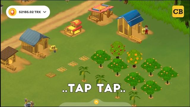 CropBytes Farming 50,000 TRX | Gameplay earn TRX смотреть онлайн