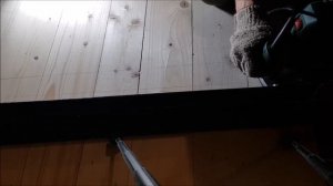 Сборка банной двери на клиньях