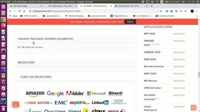 IIIT-D VS IIIT-A Detail Comparision || IIIT-A Avg Package 20.6 LPA? смотреть онлайн