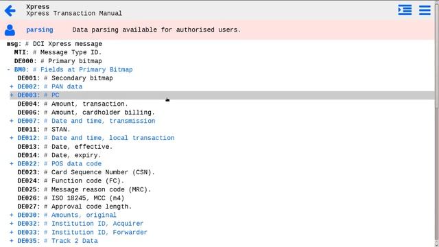 iso8583.info site interface guide смотреть онлайн