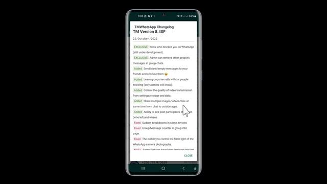 How to update TM WhatsApp Latest Version v8.40F смотреть онлайн