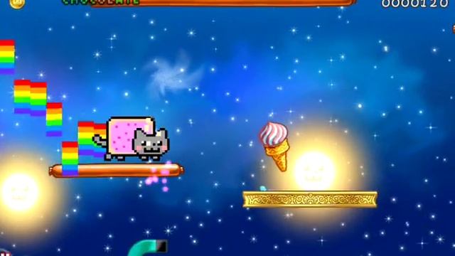 Обзор игры (Nyan cat) на андроид смотреть онлайн