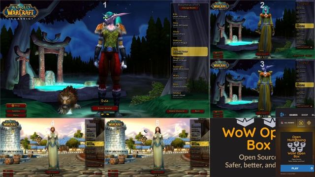 WowOpenBox OpenMultiBoxing - free, safe, legit WoW multi-boxing/dual-boxing смотреть онлайн