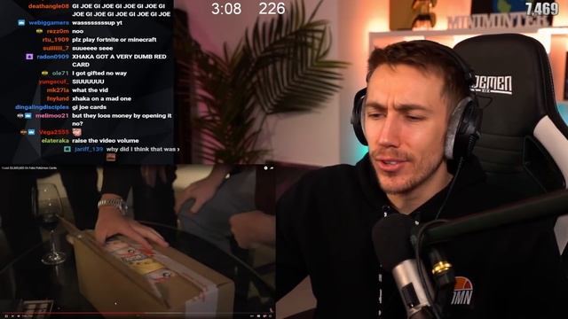 Miniminter Reacts To Logan Paul Losing $3,500,000 On Fake Pokémon Cards