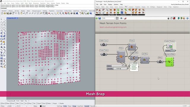 How to..? | #01 Mesh Terrain from Points in Grasshopper || Intermediate (Beginner Friendly) смотреть онлайн