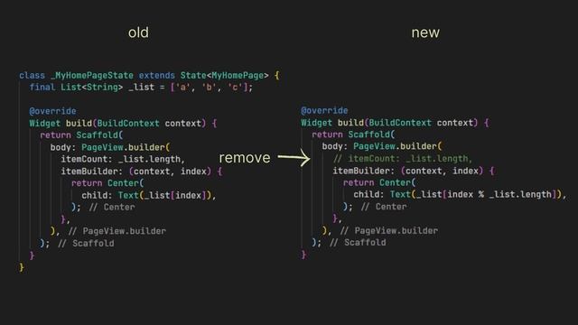 FLUTTER PageView infinite loop | Continuous scrolling смотреть онлайн