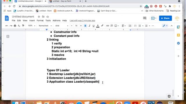 4 Java Programming - JVM Architecture Class Loader Subsystem Part 2 смотреть онлайн