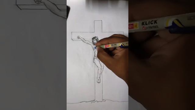 Jesus on cross drawing (kaluvari girilo siluvadari song ) by #vijaymortha смотреть онлайн