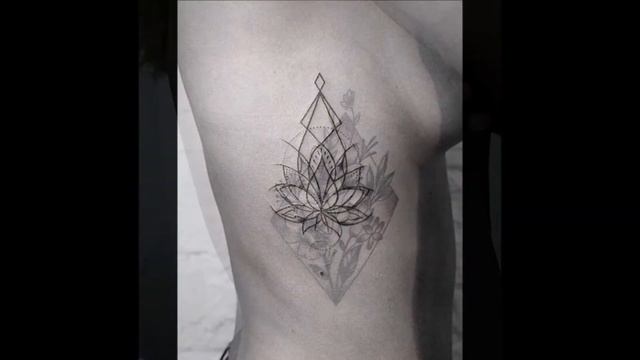 Top 50 best Side rib Tattoo For girls смотреть онлайн