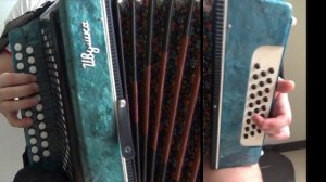 Ой мороз мороз Разбор песни на гармони