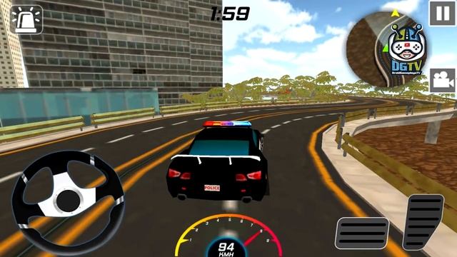 Police Car Driving Simulator - Cop Duty Criminal Chase - Android Gameplay смотреть онлайн