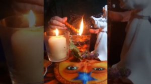 Ритуал - чистка детей от негатива.